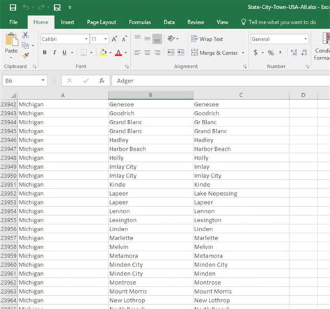 usa all city name list excel|Complete list of all U.S. cities (Excel, CSV & SQL download).